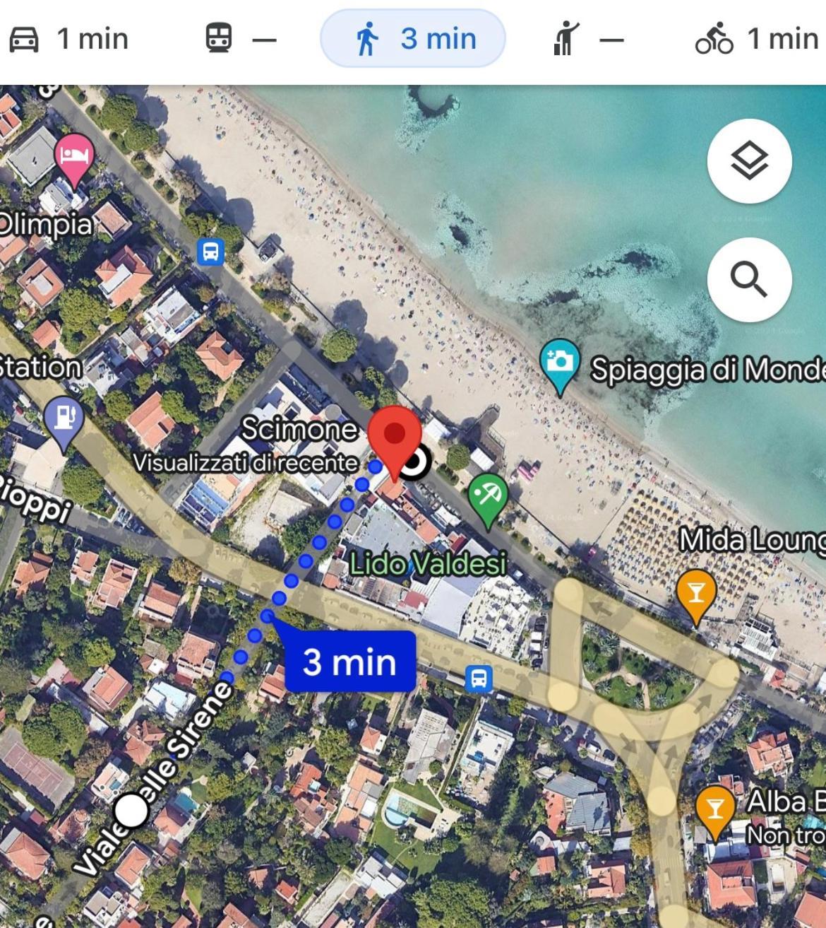 Villino Sirene Mondello Villa Palermo Luaran gambar